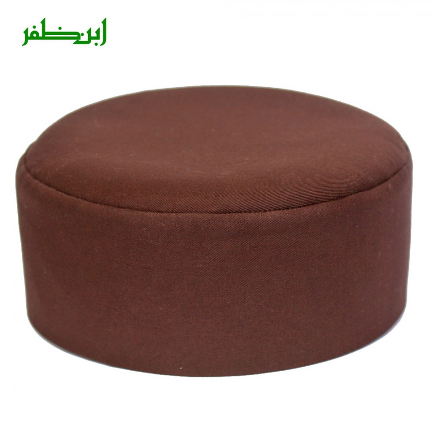 Brown Color Premium Coat Fabric ( Namaz Cap)  Cap / Kufi IBZ-300-13
